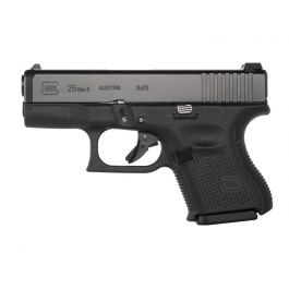 Image of Glock 26 Gen5 9mm Pistol, Black - PA2650201