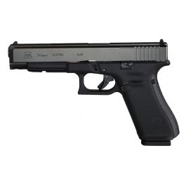 Image of Glock 34 MOS Gen5 9mm Pistol, Black - PA3430103MOS