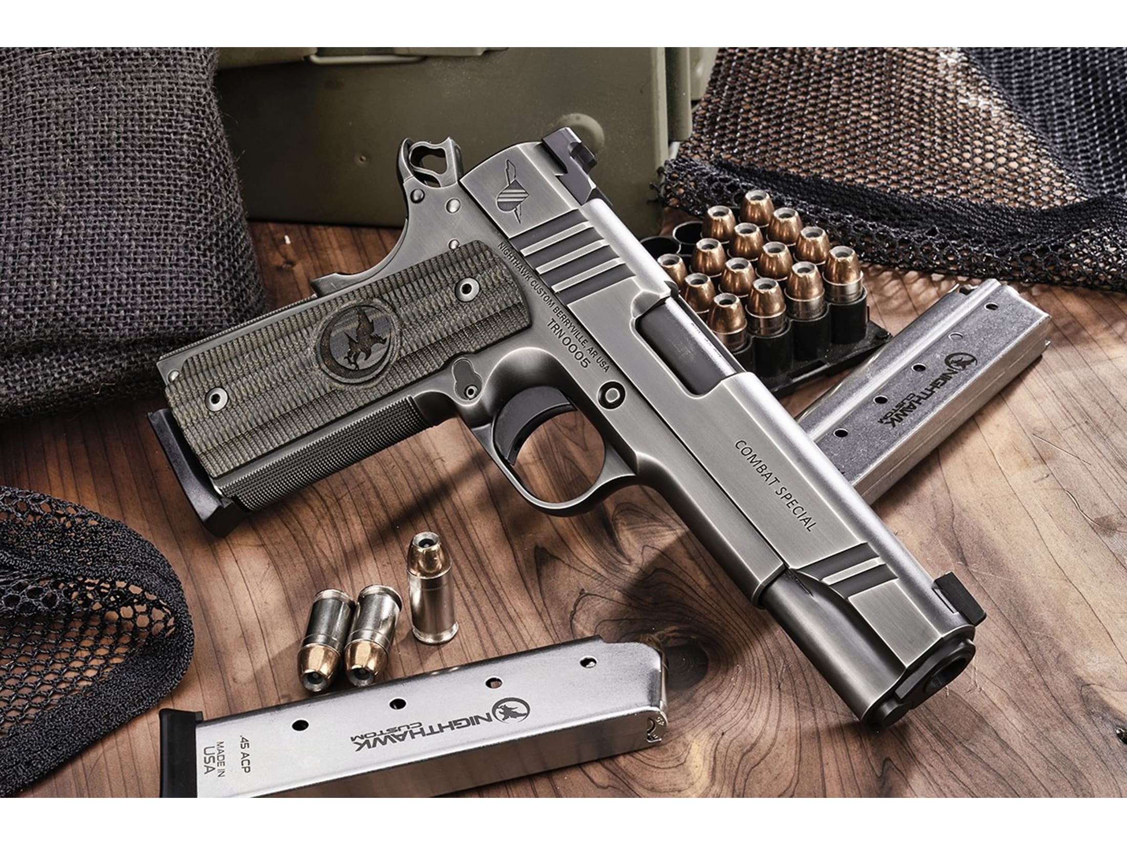 Image of Nighthawk Custom Thunder Ranch w/ Magwell 9mm Luger Semi-Automatic Pistol 5" Barrel 10-Round