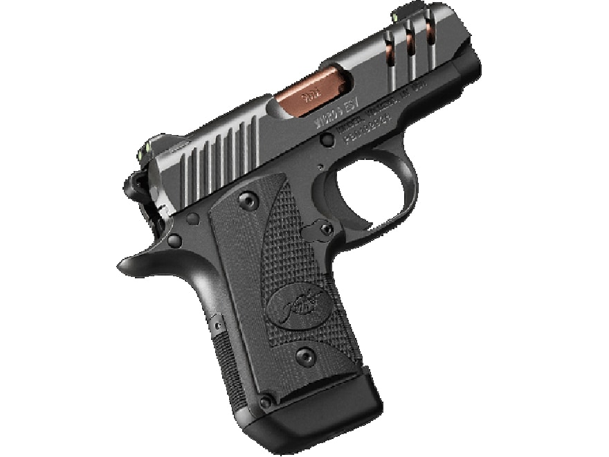 Image of Kimber Micro 9 ESV 9mm, 3.15", Black, TiN Rose Copper Barrel, 7rd