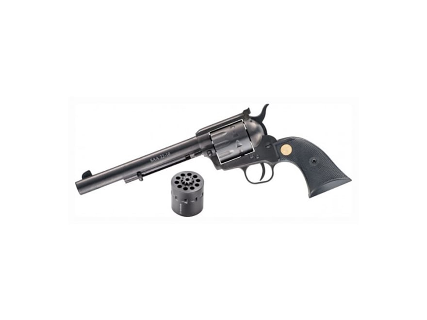 Image of Chiappa SAA22-10 Pistol 22 Long Rifle/22 Winchester Magnum Rimfire (WMR) 7.5" Barrel, 10-Round Black