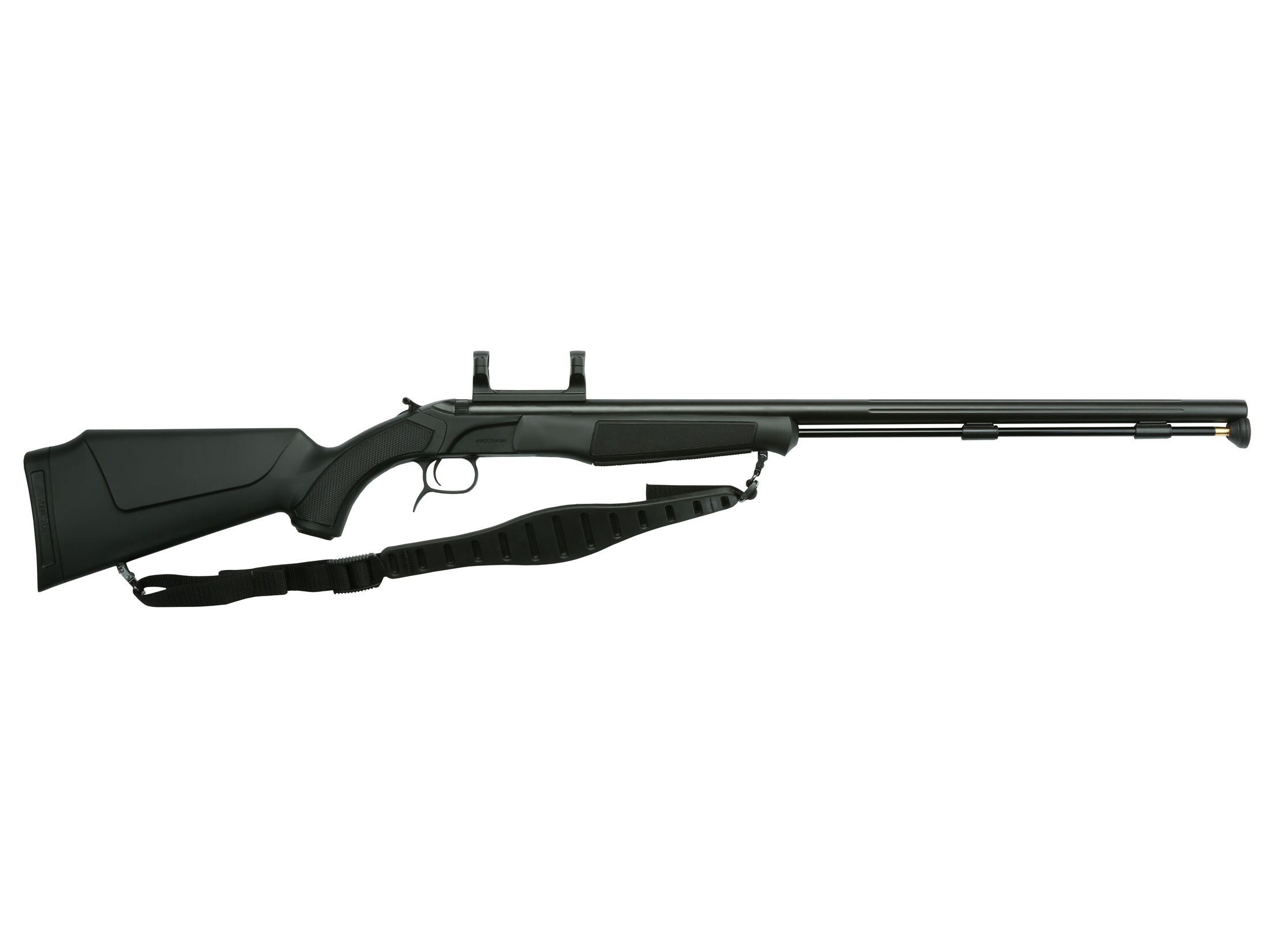 Image of CVA Accura PR Muzzleloading Rifle with Dead-On Scope Mount 50 Caliber 28" Fluted Nitride Stainless Steel Barrel Synthetic Stock