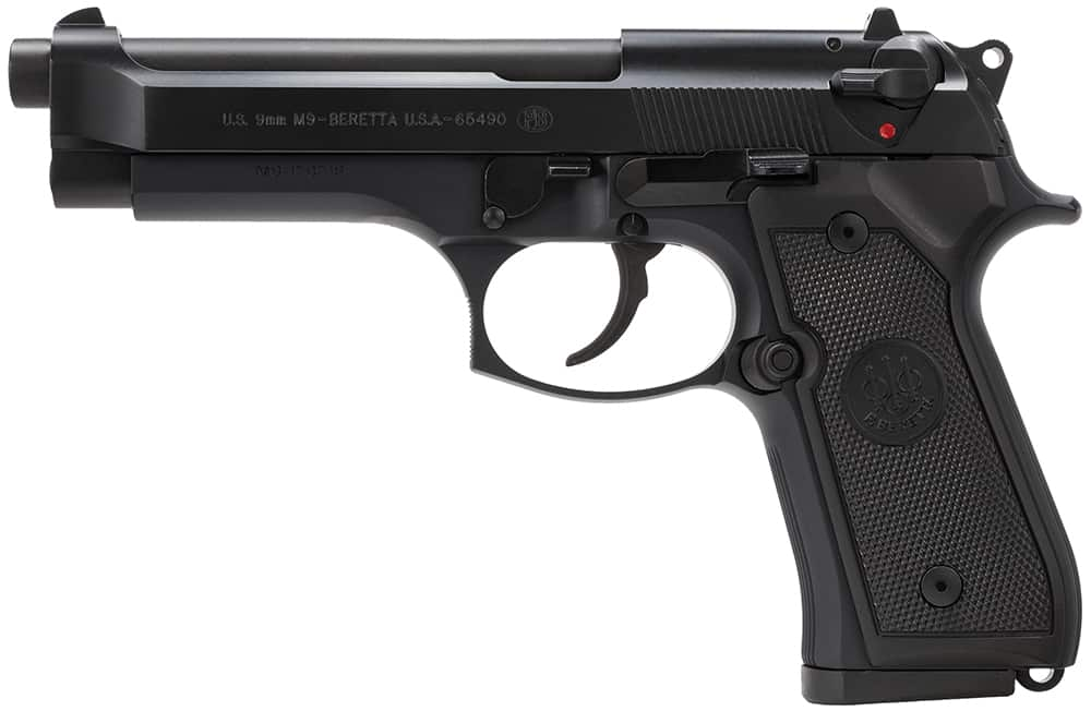 Image of BERETTA M9 9MM, CA Legal, 4.9" Barrel; Blue Finish, Ambi safety, 10RD Mag