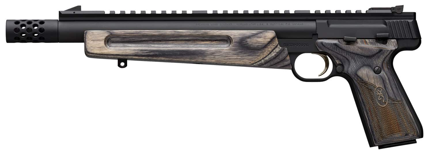 Image of Browning Buck Mark Varmint 22 LR, 10.25" Barrel, Suppressor Ready