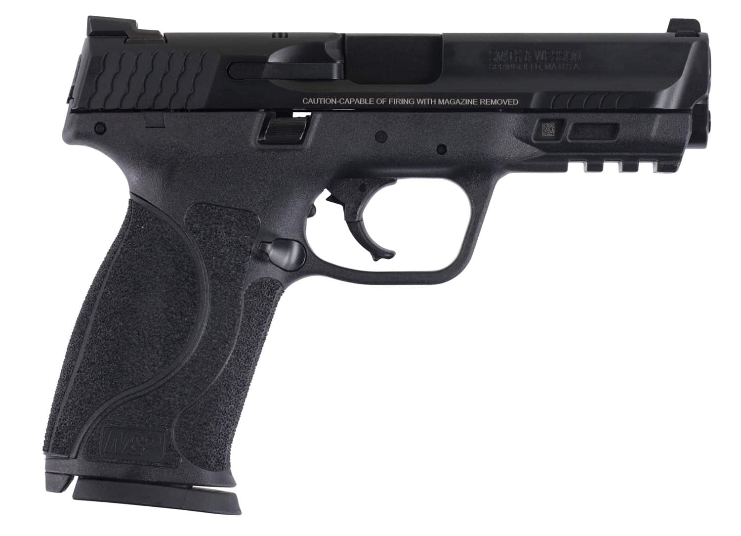 Image of Smith & Wesson M&P M2.0 9mm, 4.25", 10rd, Black Armornite Coating