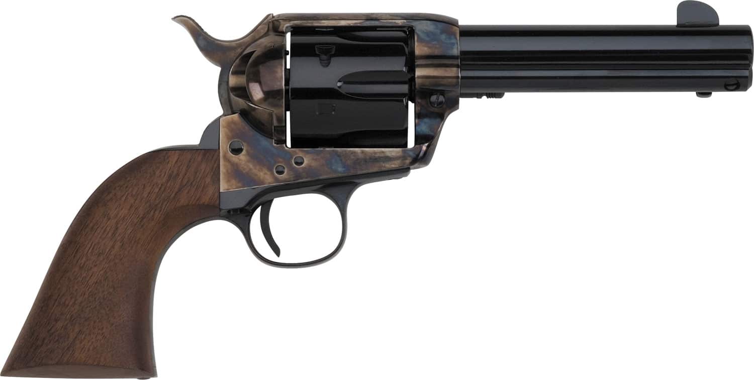 Image of Pietta 1873 GW2 Californian 45 Colt, 4.75" Barrel, Color Case Hardened, Steel Walnut Grip, 6rd