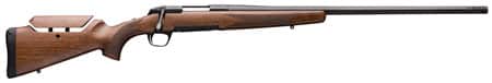 Image of Browning 035481294 X-Bolt Hunter Long Range 6.5 PRC 3+1 24" Satin Walnut Fixed w/Adjustable Comb Stock Matte Blued Right Hand