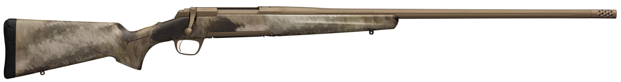 Image of Browning 035499295 X-Bolt Hells Canyon Long Range 30 Nosler 3+1 26" Burnt Bronze Cerakote A-TACS AU Camo Right Hand