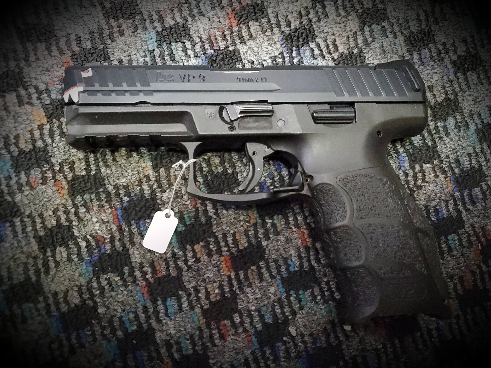 Image of HK VP9 OR, Striker Fired, 9mm, 4.09" Barrel, Polymer Frame, Black, 3 Dot Sights, Optics Ready, 10Rd, 2 Magazines