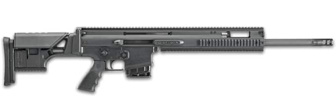 Image of FN SCAR 7.62x51mm, 20" Barrel, Black, Precision Adj Stock, Adj Cheek, Hogue Grip, 2 Stage Geissele Trigger, US Made, 10rd