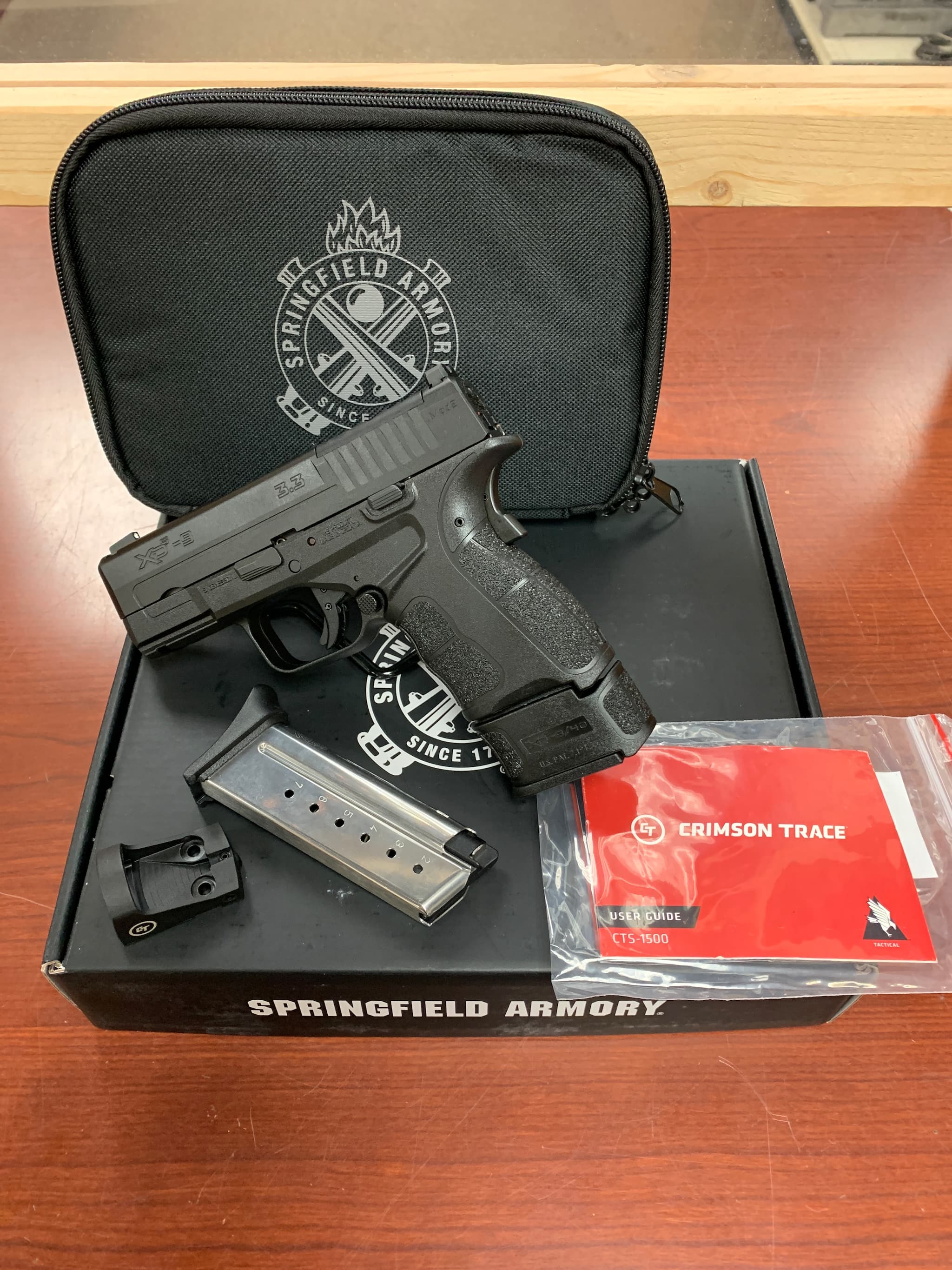 Image of SPRINGFIELD ARMORY xds mod 2 osp crimson trace red dot xdsg9339bct