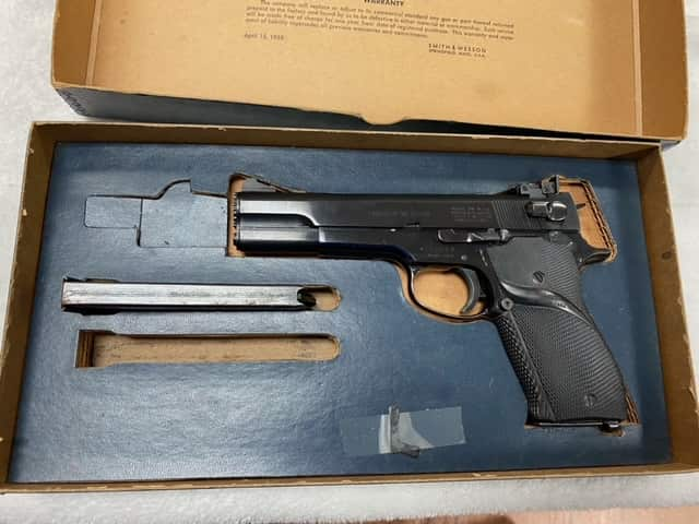 Image of SMITH & WESSON Model 52-2 (Wadcutter only) Boxed Excellent