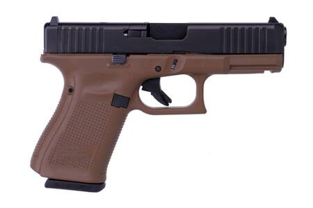 Image of Glock 19 Gen5 AUS 9mm, 4" Barrel, Fixed Sights, Flat Dark Earth, 15rd