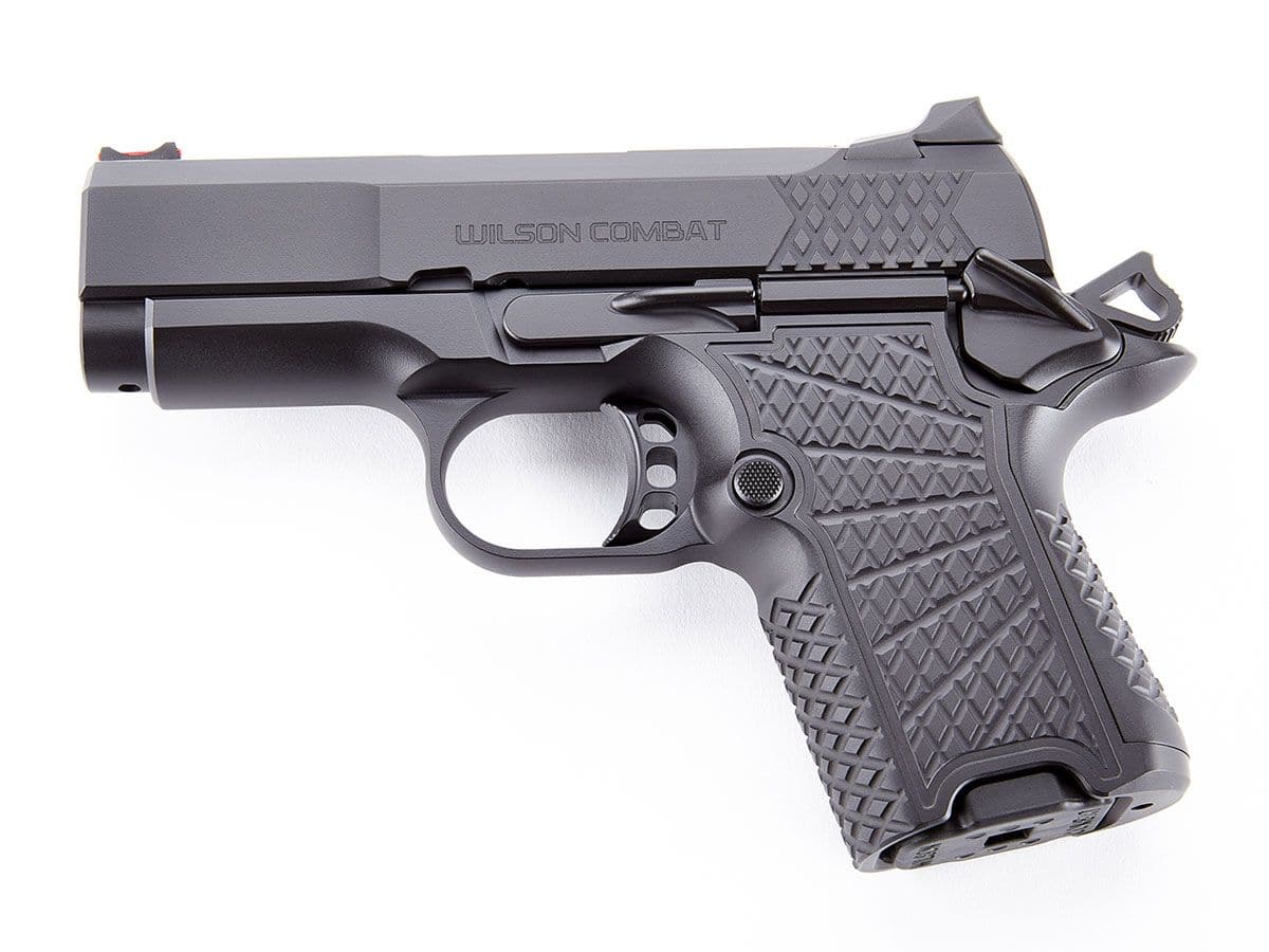 Image of Wilson Combat EDC X9 Subcompact 9mm 3.25", , Black G10 Grip Ambi Safety, 10 rd, 15 rd