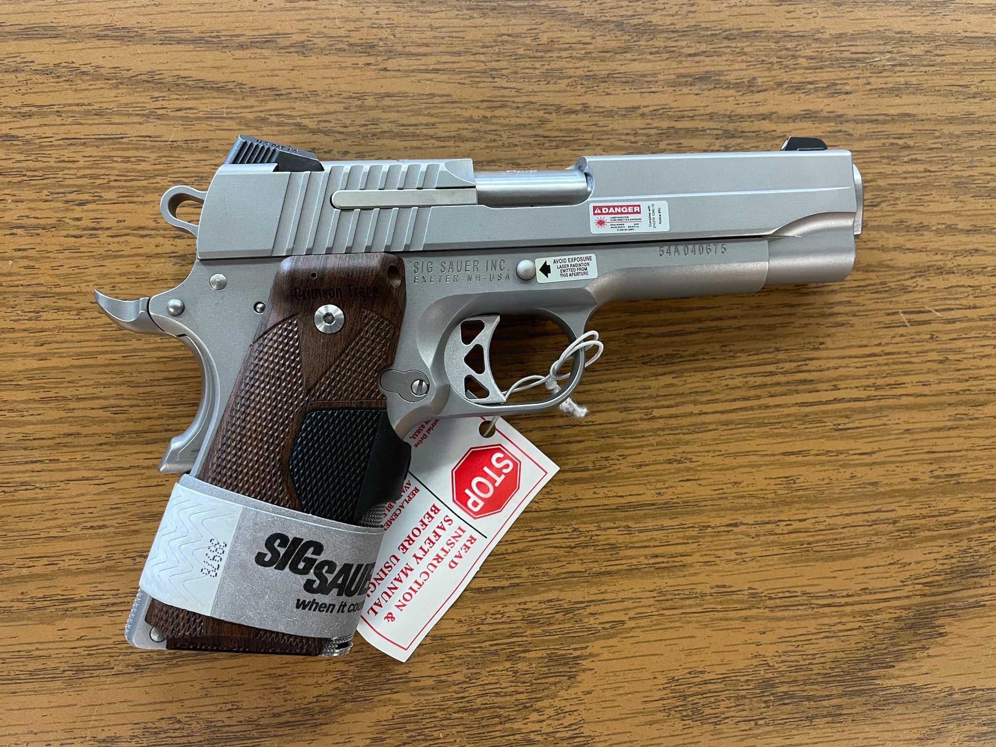 Image of SIG SAUER 1911 Compact Stainless with Laser