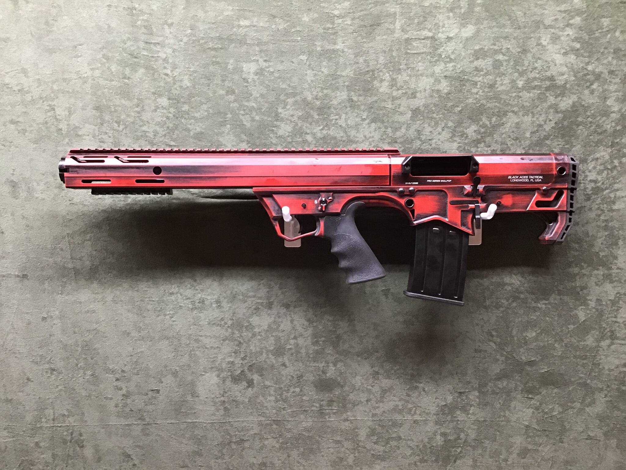 Image of BLACK ACES TACTICAL Bullpup Distressed Red Left Handed