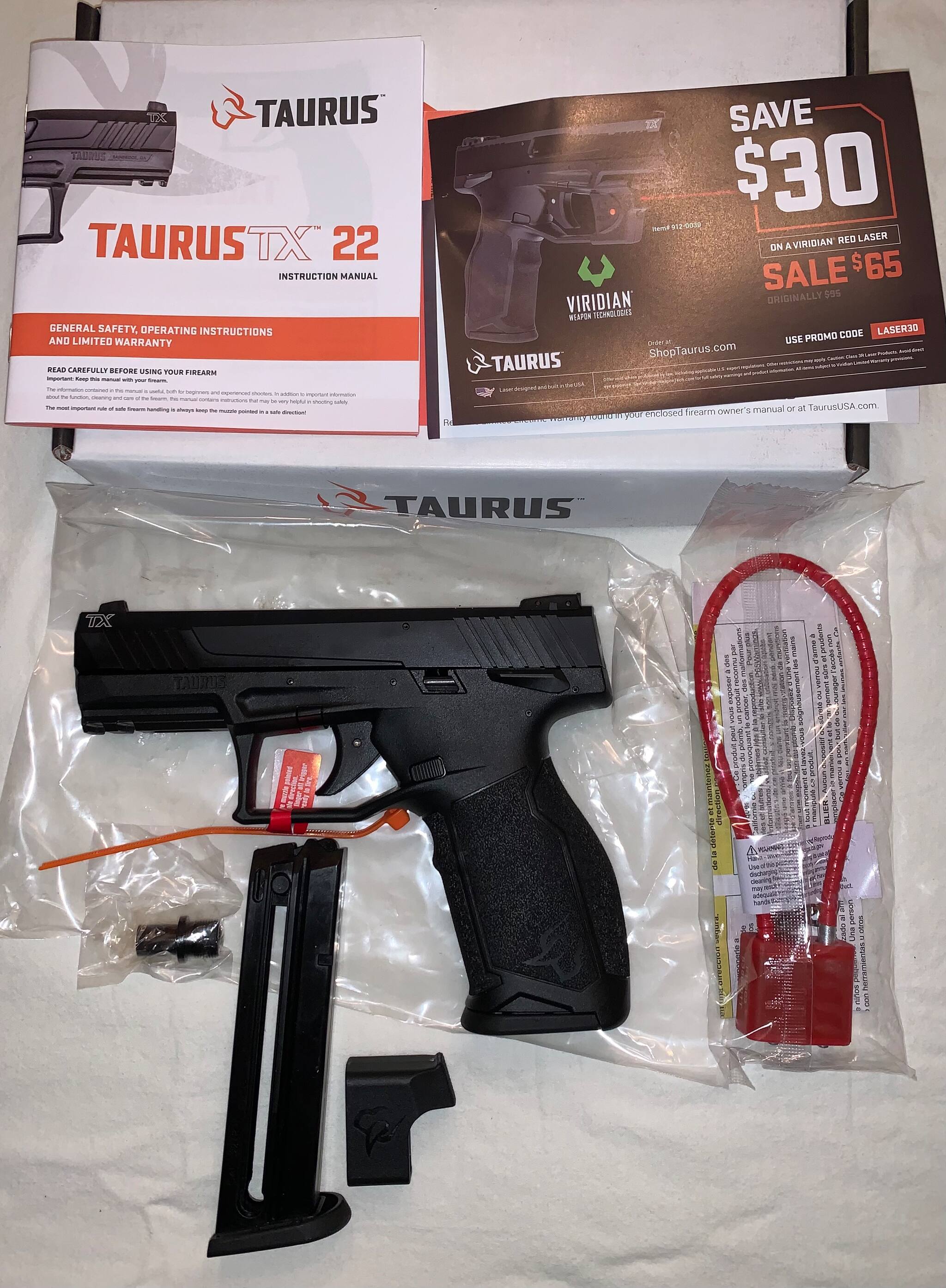 Image of TAURUS TX22 22 LR