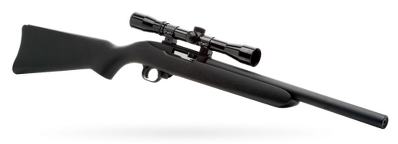 Image of AWC Ruger 10/22 Blued with Ultra 13 Removable Core Suppressor with Hogue Stock