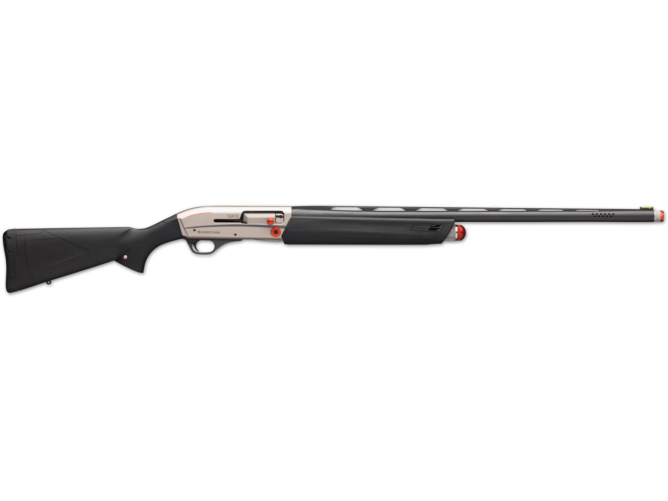 Image of Winchester SX3 Super X3 Composite Sporting Shotgun 12 Gauge Matte Black Ported Barrel, 4-Round Matte Nickel Synthetic Stock Black