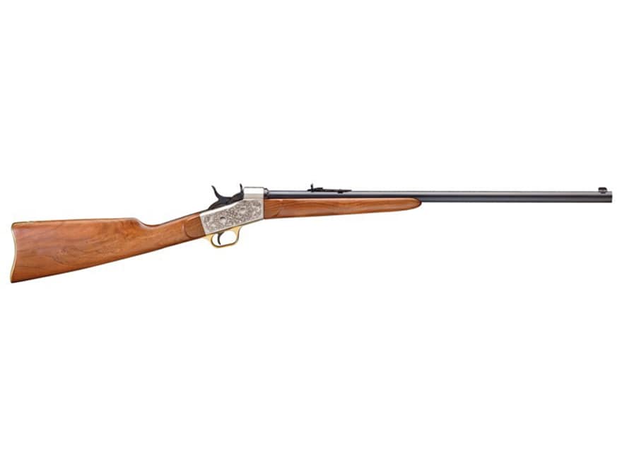 Image of Pedersoli Mississippi Rolling Block Rifle 45 Colt (Long Colt) 26" Blue Barrel, American Walnut Stock