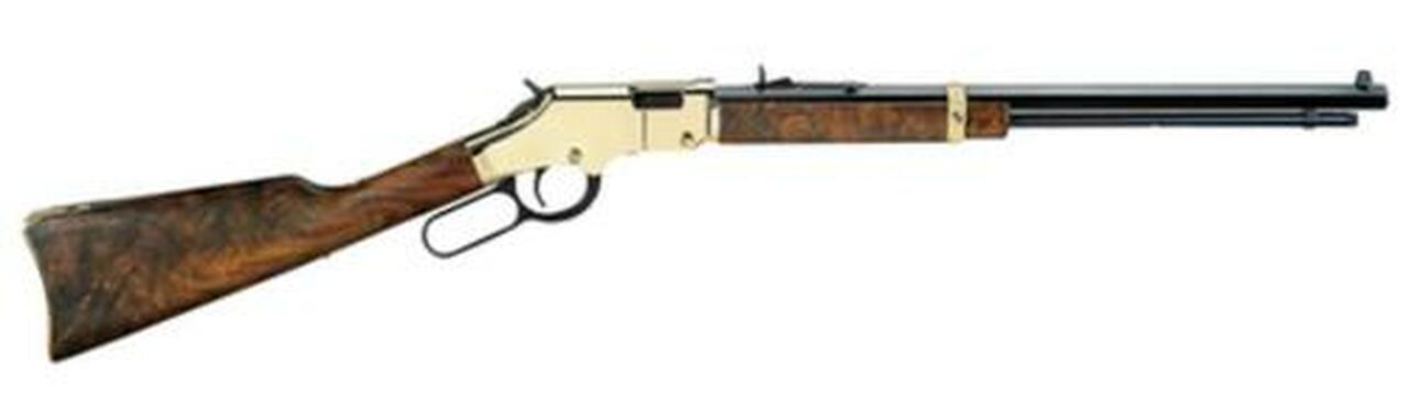 Image of Henry Golden Boy Unfired Demo Model .22 LR, 20" Barrel, American Walnut Stock, Blued, 16rd