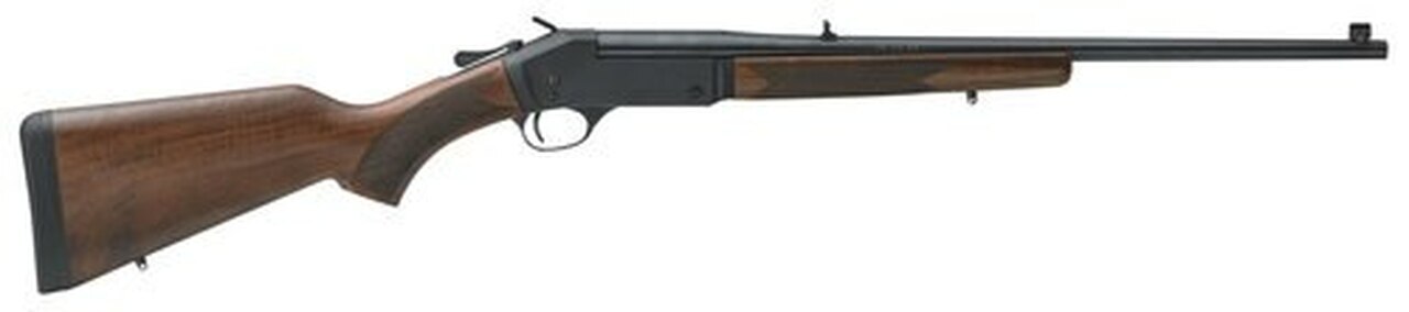 Image of Henry Singleshot Break Open 243 Win 22" 1 American Walnut Stock Bl