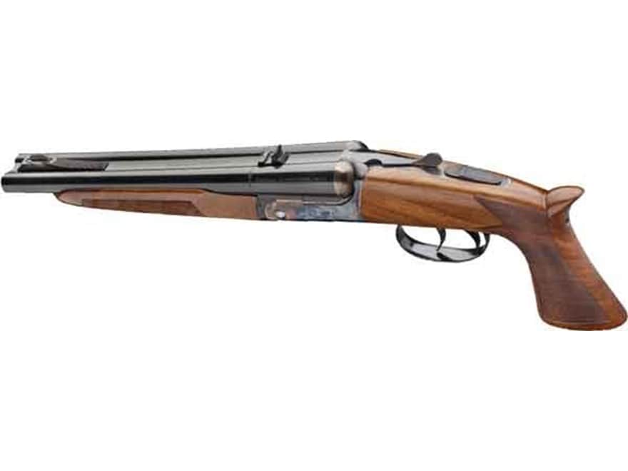 Image of Pedersoli Howdah Break Open Pistol 45 Colt (Long Colt)/410 Bore 10.25" Barrel Color Case Hardened, Blue and Walnut