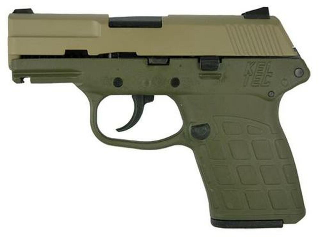 Image of Keltec PF9 9MM 7 Round Semi Auto PistolTan/Green