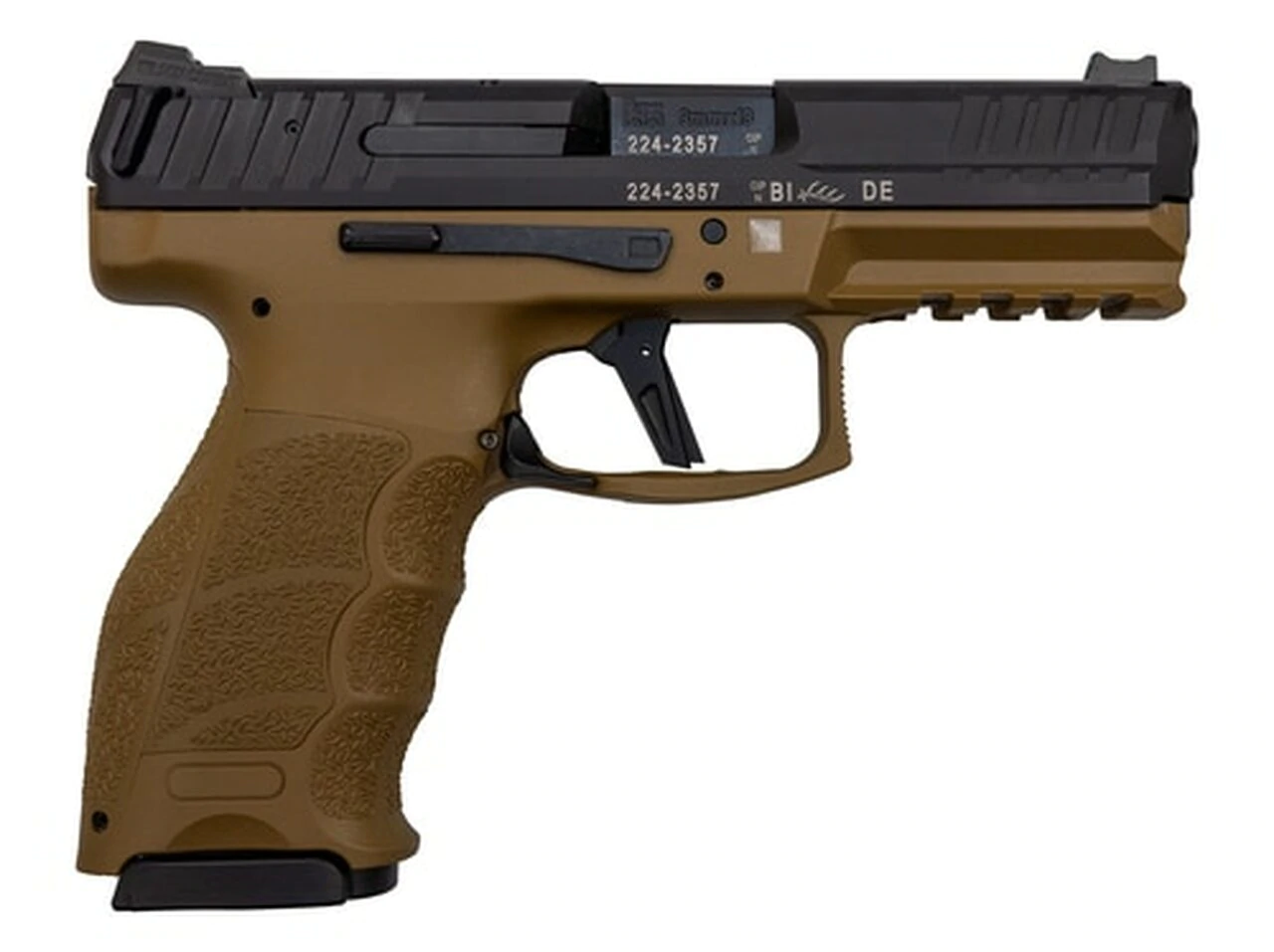 Image of HK VP9 LWG Custom 9mm 4" Barrel FDE Frame Wilson Night Sights 2- 15rd Mags