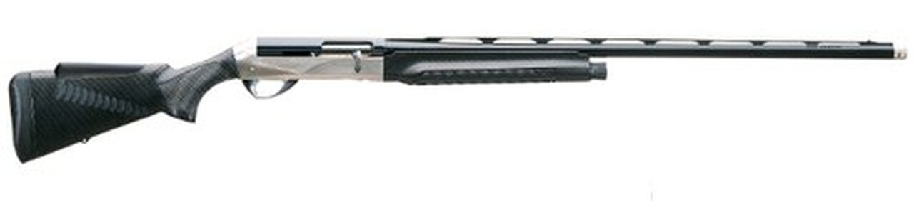 Image of Benelli Super Sport 12 Ga, 28", Carbon Fiber ComforTech, Nickel/Blue Ported