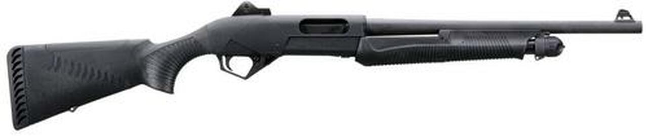 Image of Benelli Super Nova Tactical Pump 12 Ga, 18.5" Barrel, Black GRS