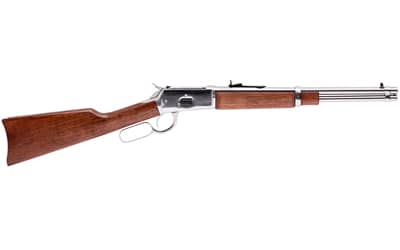 Image of Rossi R92, Lever Action, 357 Mag Mag, 16"rd Barrel, Stainless Finish, Wood Stock, Adjustable Sights, 8Rd