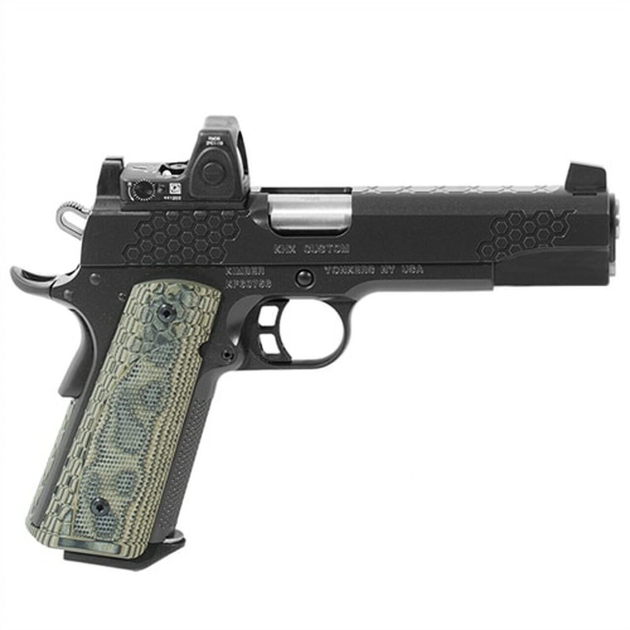 Image of Kimber KHX Custom 1911 Optic Included 10mm 5" Barrel Trijicon RMR 3.25 MOA Dot 8rd Mag