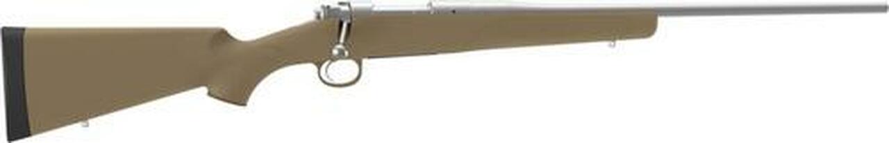 Image of Kimber 84M Hunter Rifle, .243 Win, 22", Flat Dark Earth Polymer Stock, SS