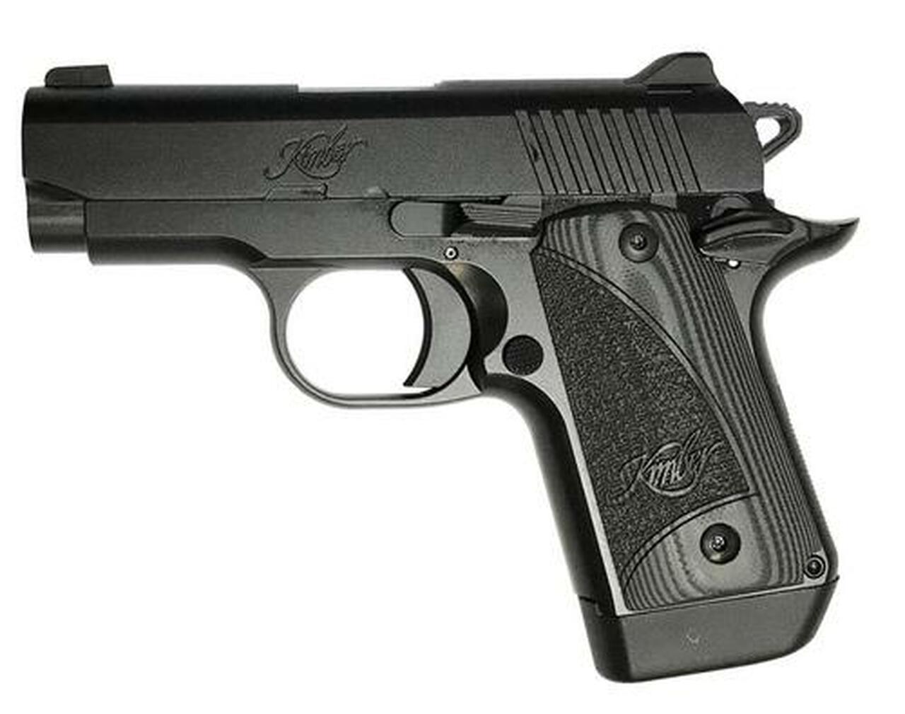 Image of Kimber Micro 9 Full Black, Night Sights & G10 Grips 7rd Mag