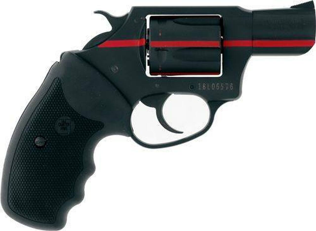 Image of Charter Arms First Responder 911 Red, .38 Special, 2" Barrel, 5rd, Black/Red Stripe