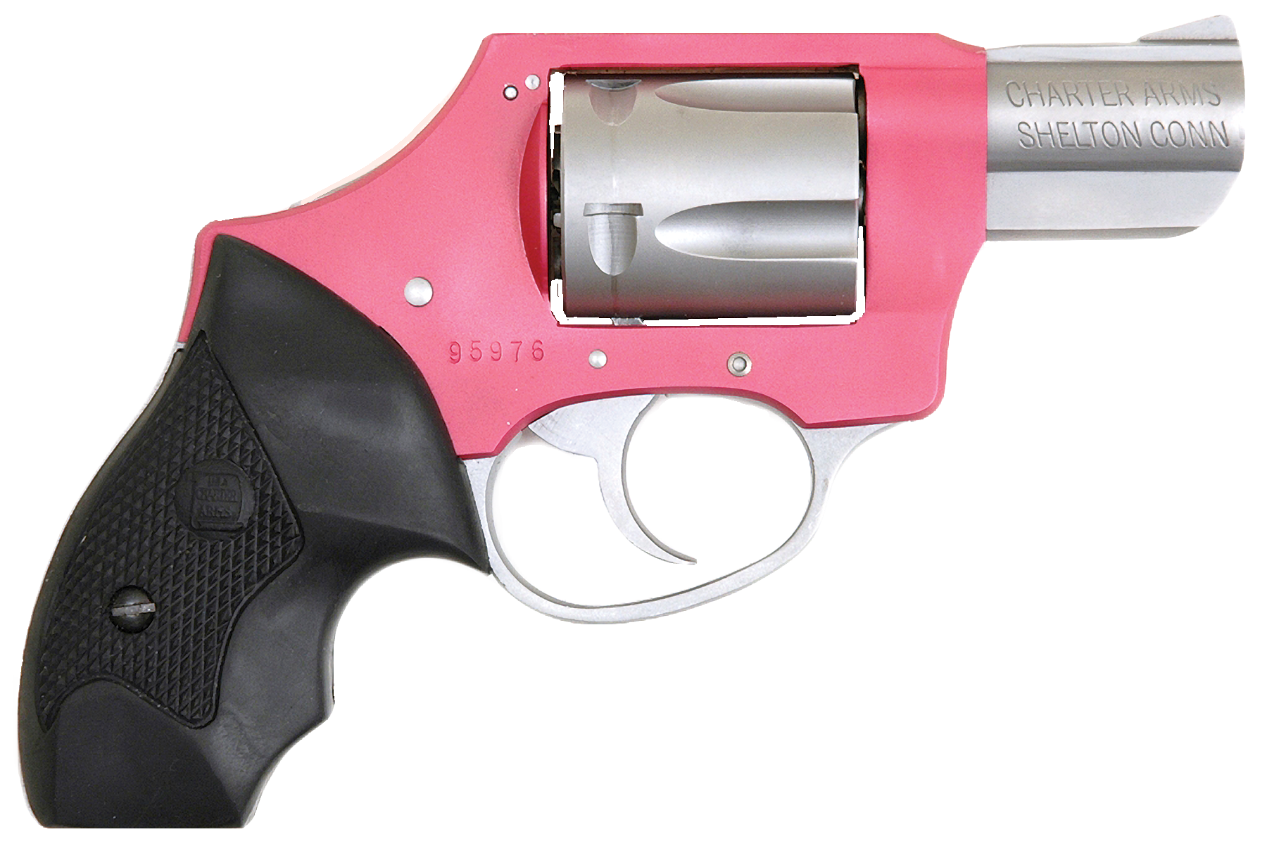 Image of Charter Arms Pink Lady Undercover, .38 Special +P, 2" Barrel, 5rd, DAO, Pink/Stainless