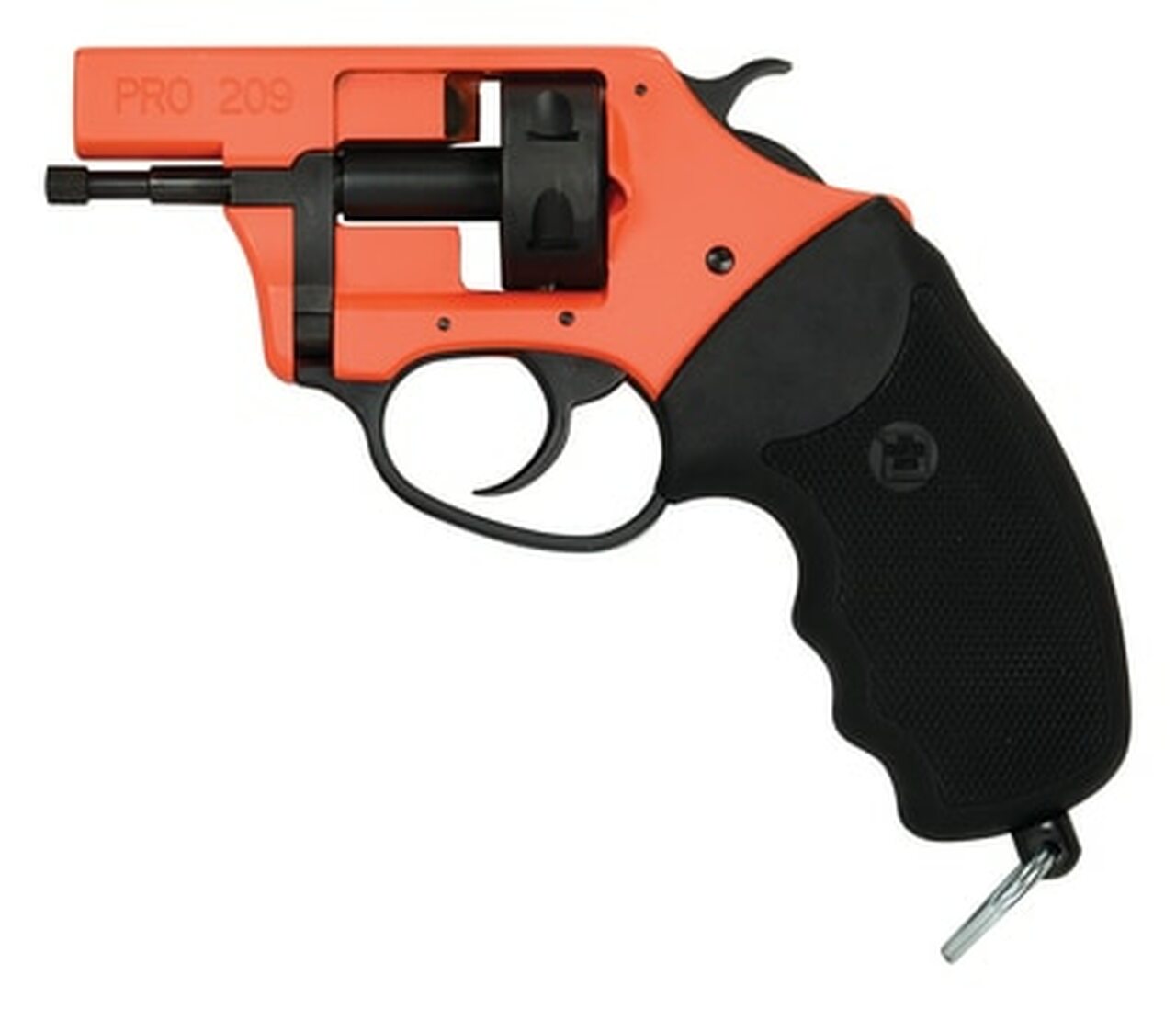 Image of Charter Arms Pro Starter Pistol 209, 209 Primer, 6rd, Black/Orange