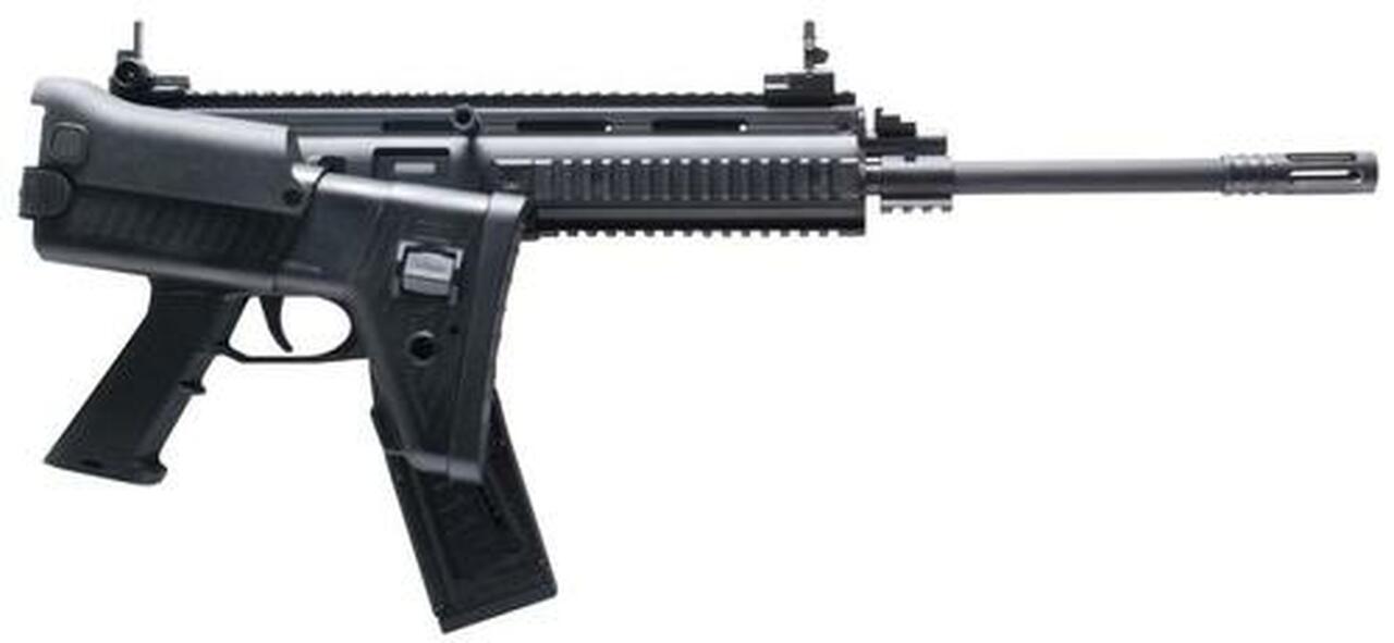 Image of ISSC MK22 Sport Rifle, SCAR Type, 22LR, 16", 10RD, Black