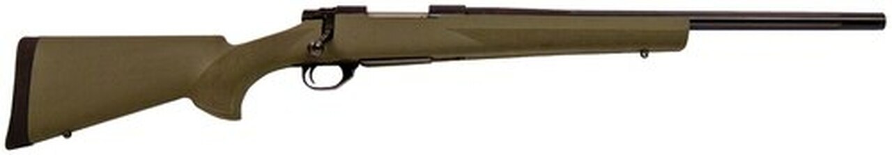 Image of Howa Varminter Bolt 22-250 Rem, 20" Barrel, Green Synthetic, Blued Steel