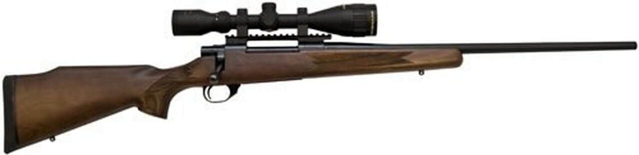 Image of Howa Hunter 7mm Rem Mag, 24" Barrel, 3.5-10x44mm Nikko Stirling Scope, Walnut, Blued, 3rd