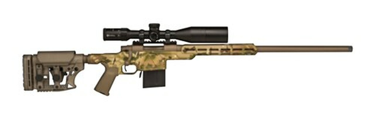 Image of Howa Australian Precision Chassis Rifle, 243 Scope Combo, MAG Kit, Aluminum Chassis, 24" Barrel