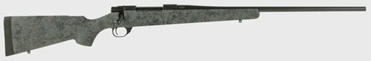 Image of Howa HS Precision, Semi-Heavy Barrel Rifle Only, HS Precision Stock 26" #4, Threaded 1/2"X28 1-7.5" 6MM Creedmoor Gray/Blk