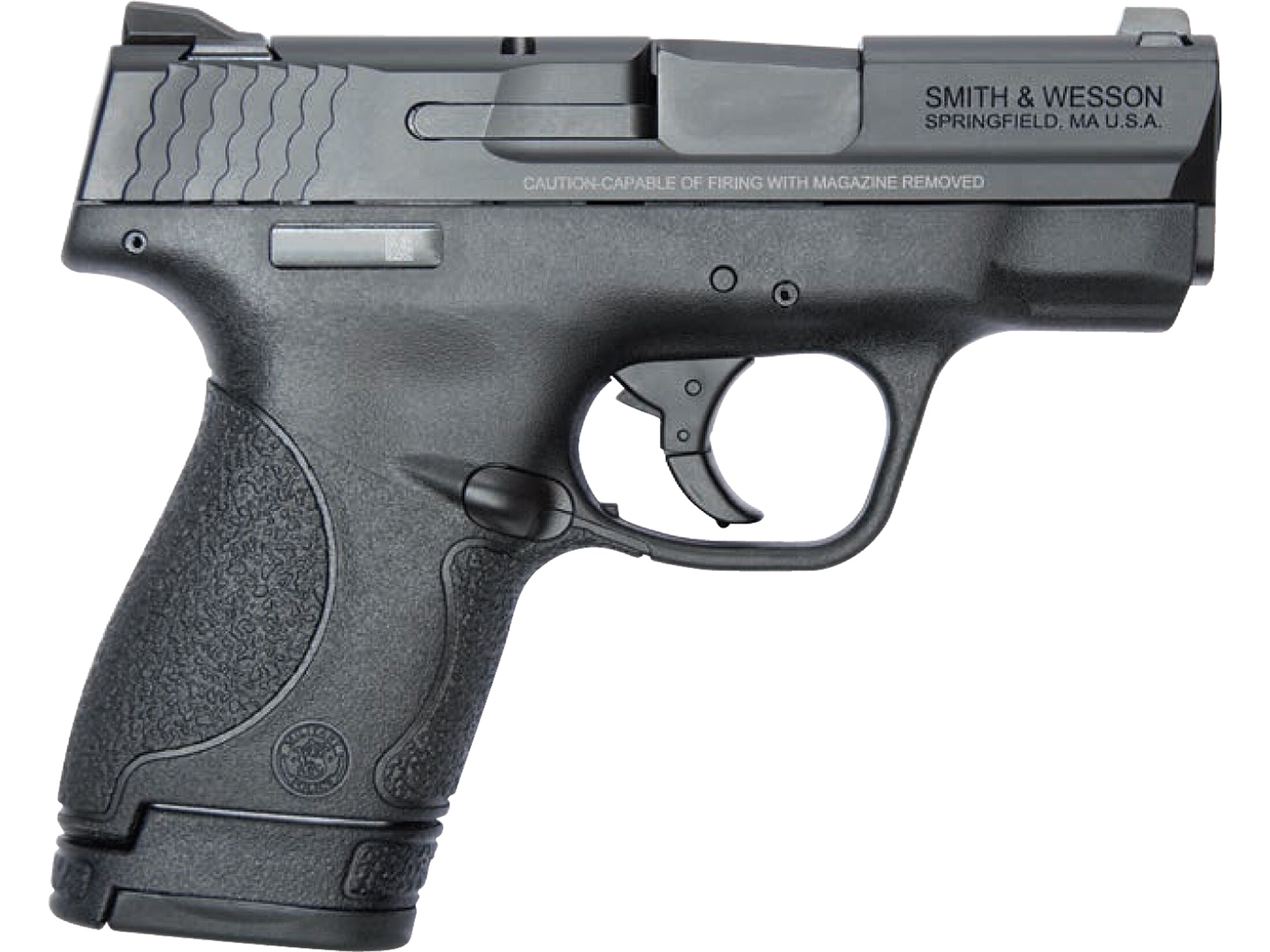 Image of Smith & Wesson M&P Shield Compact, "Don't Tread On Me" Engraved 9mm, 3" Barrel, 7rd Mags