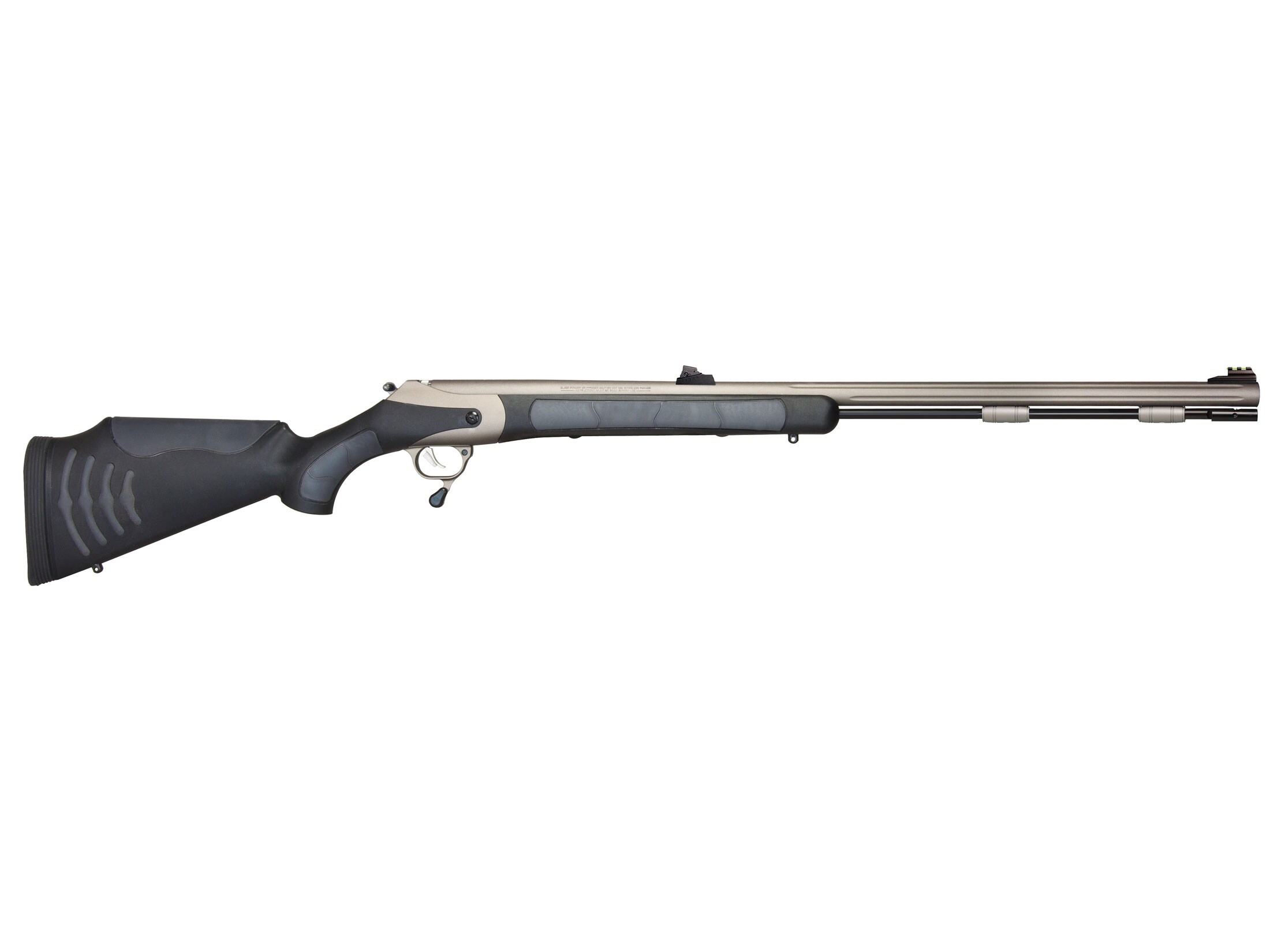 Image of Thompson Center Triumph Bone Collector Muzzleloading Rifle 50 Caliber 28" Stainless Steel Barrel Synthetic Stock Black