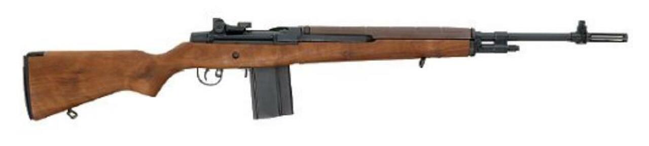 Image of Springfield M1A NATIONAL 308 WAL/CRB Blued Barrel 10rd