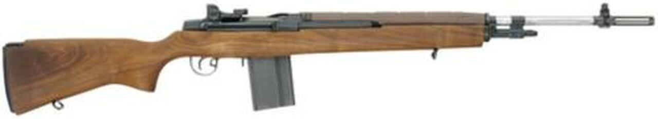 Image of Springfield M1A Super Match Semi-Auto 7.62 NATO 22" Walnut Stock SS 10rd