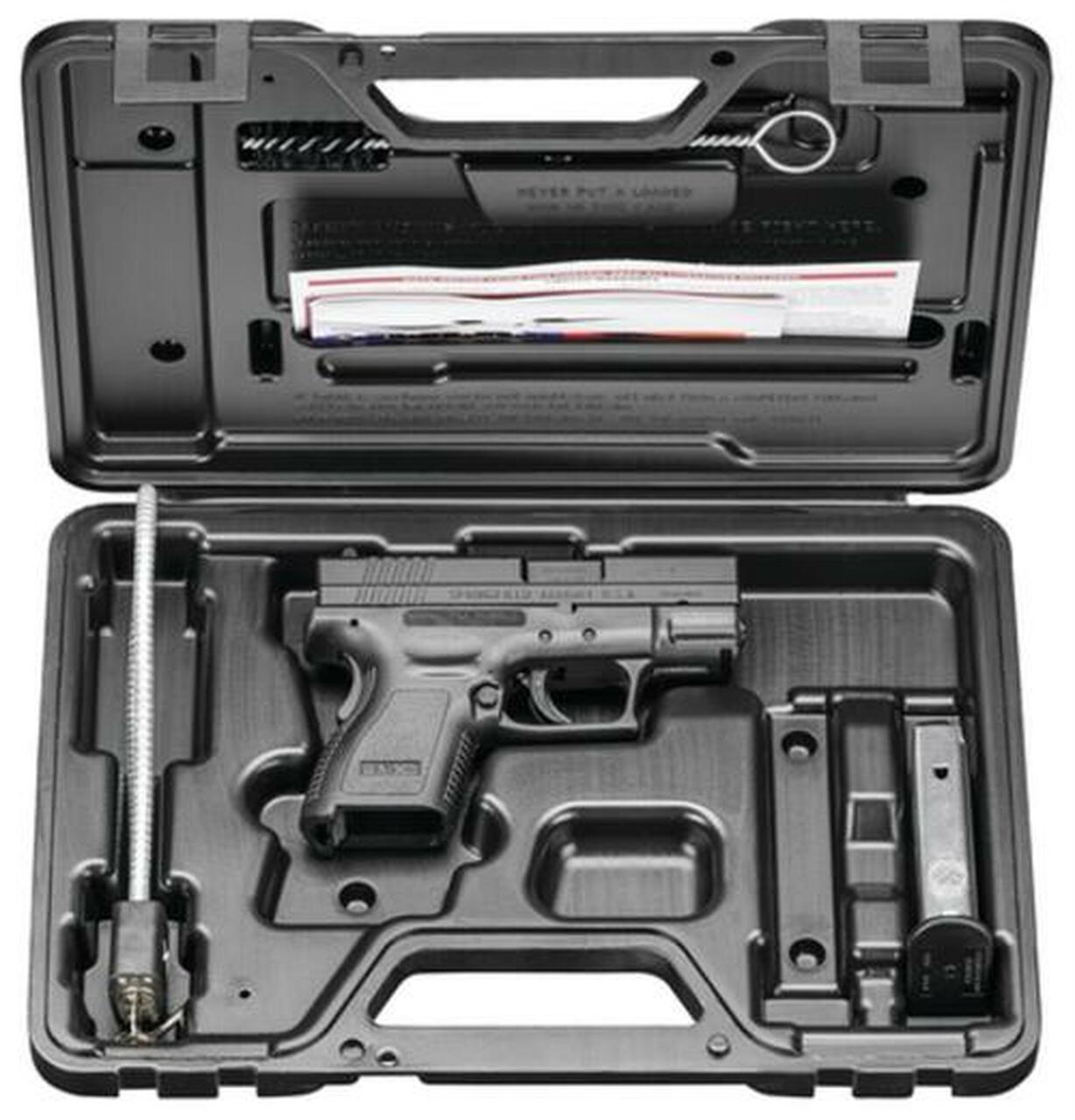 Image of Springfield XD Essential Pkg 3" DAO 40S&W 3" Barrel, Poly Grip/Frame Black, 10rd