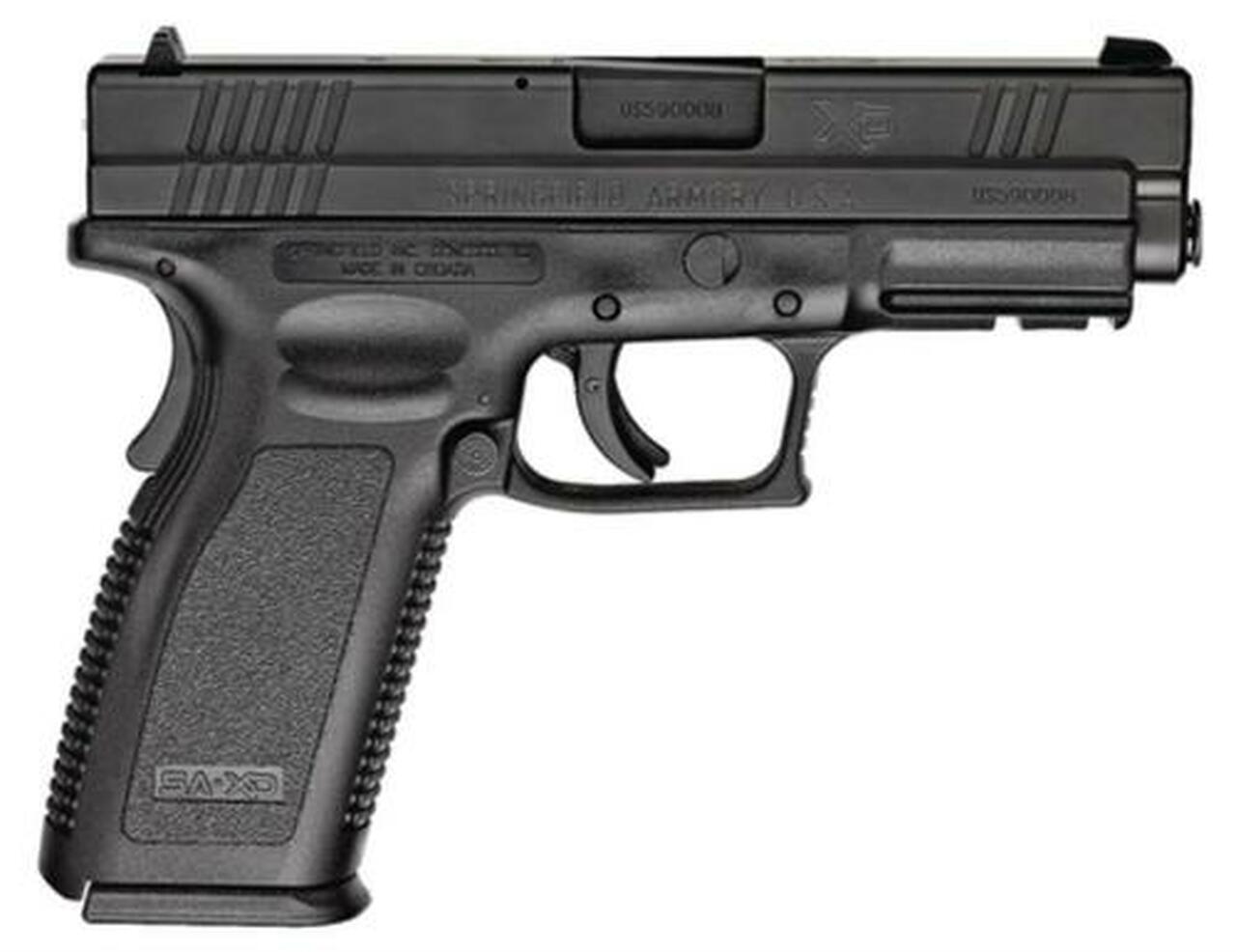 Image of Springfield XD 9mm, 4 Inch, Black, 2006 package, 10rd Mags