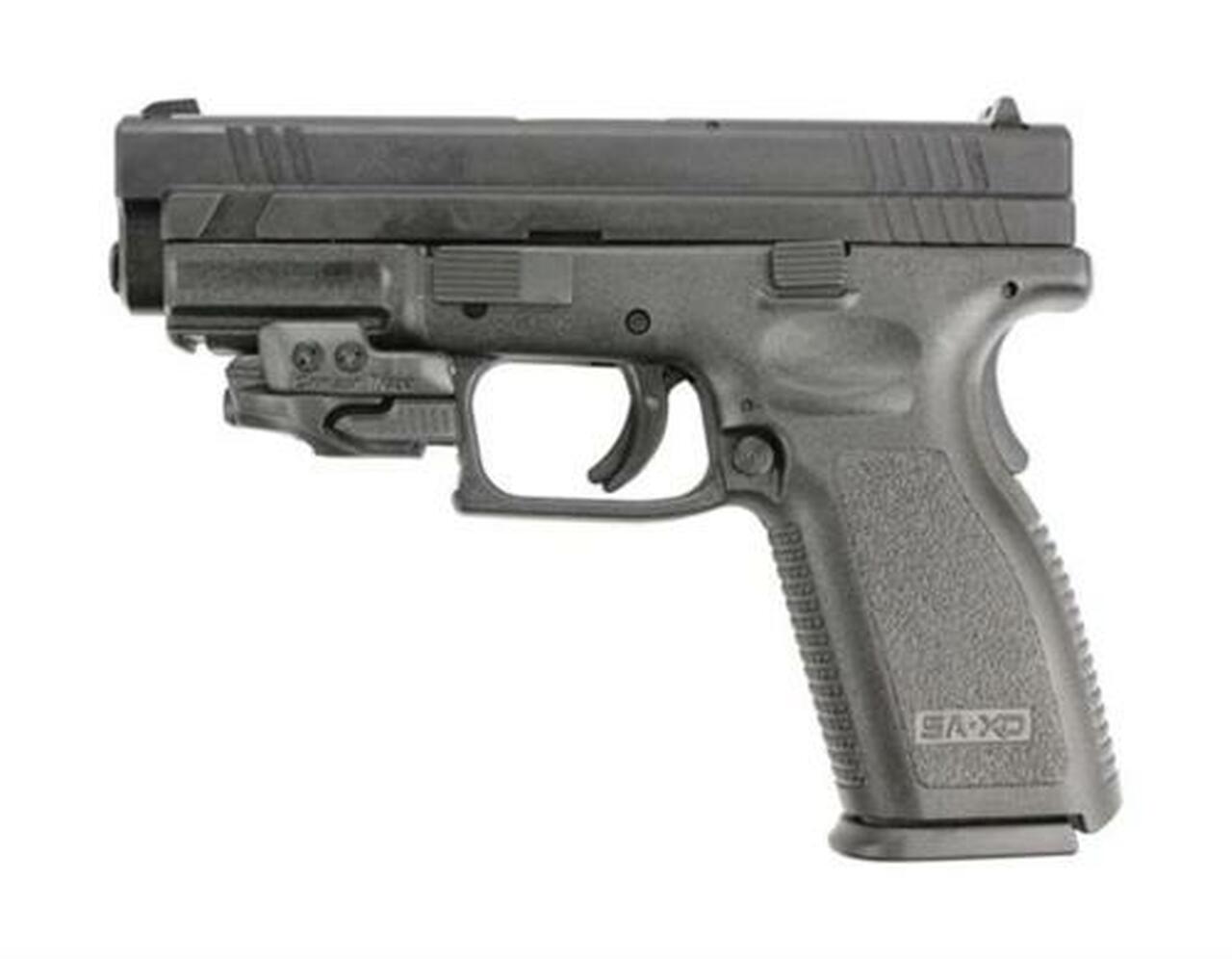 Image of Springfield XD 9MM 4" Barrel, Crimson Trace laser, 2-10rd Mags / CA compliant